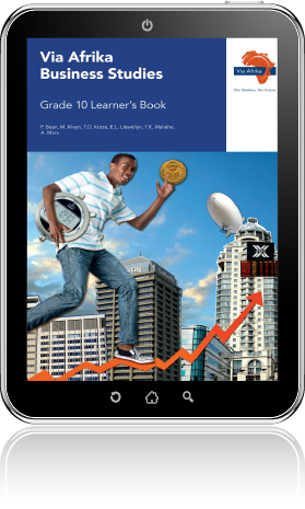 eBook ePub for Tablets: Via Afrika Business Studies Grade 10 Learner's Book