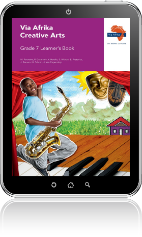 eBook ePub for Tablets: Via Afrika Creative Arts Grade 7 Learner's Book