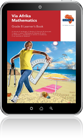 eBook ePub for Tablets: Via Afrika Mathematics Grade 8 Learner's Book