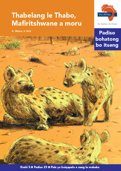 Via Afrika Sesotho Home Language Intermediate Phase Graded Reader 23 Thabelang le Thabo, Mafi ritshwane a moru