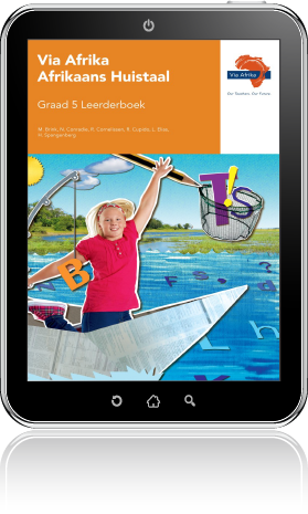 e-Boek ePub vir Android-tablette: Via Afrika Afrikaans Huistaal Graad 5 Leerderboek