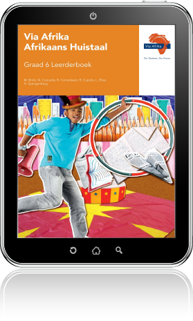 e-Boek ePub vir Android-tablette: Via Afrika Afrikaans Huistaal Graad 6 Leerderboek