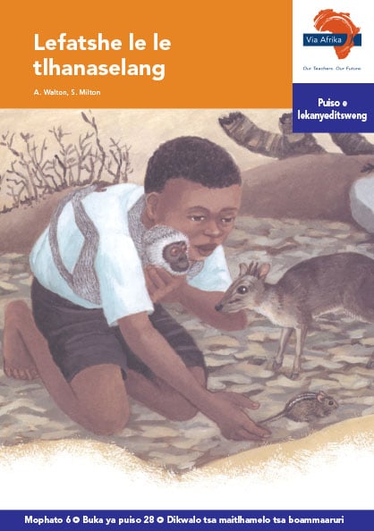 Via Afrika Setswana Home Language Intermediate Phase Graded Reader 28 Takalane le molelo o mogolo thata