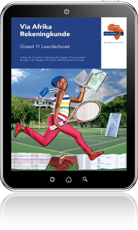 e-Boek ePub vir Android-tablette: Via Afrika Rekeningkunde Graad 11 Leerderboek