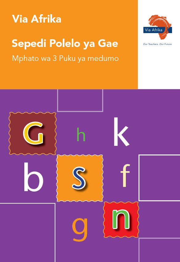 Via Afrika Sepedi Home Language Grade 3 Phonics Workbook