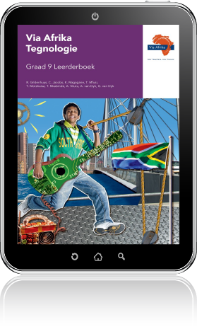 e-Boek ePub vir Android-tablette: Via Afrika Tegnologie Graad 9 Leerderboek
