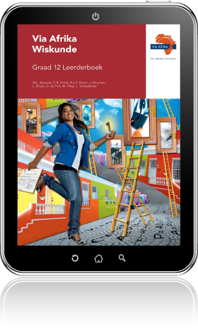 e-Boek ePub vir Android-tablette: Via Afrika Wiskunde Graad 12 Leerderboek