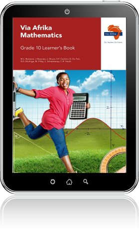 eBook (ePDF): Via Afrika Mathematics Grade 10 Learner's Book