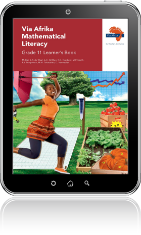 eBook (ePDF): Via Afrika Mathematical Literacy Grade 11 Learner's Book