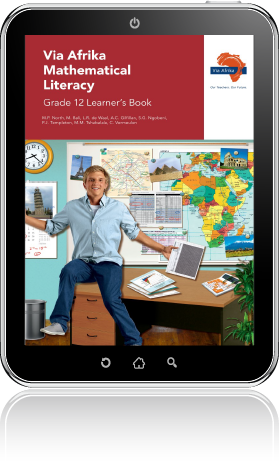 eBook (ePDF): Via Afrika Mathematical Literacy Grade 12 Learner's Book