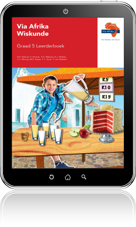 e-Boek (e-PDF): Via Afrika Wiskunde Graad 5 Leerderboek