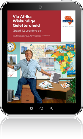 e-Boek (e-PDF): Via Afrika Wiskundige Geletterdheid Graad 12 Leerderboek