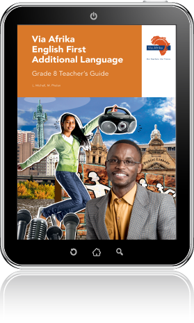 eBook (ePDF): Via Afrika English First Additional Language Grade 8 Teacher's Guide