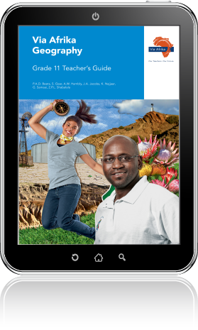 eBook (ePDF): Via Afrika Geography Grade 11 Teacher's Guide