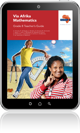 eBook (ePDF): Via Afrika Mathematics Grade 8 Teacher's Guide