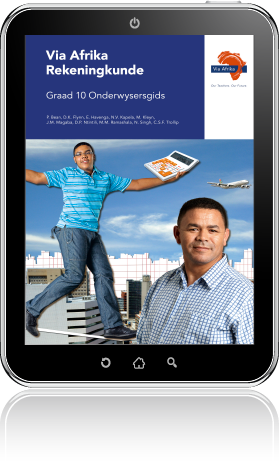 e-Boek (e-PDF): Via Afrika Rekeningkunde Graad 10 Onderwysersgids