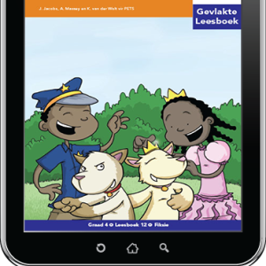 e-Boek (e-PDF): Via Afrika Afrikaans Huistaal Intermediêre Fase Gevlakte Leesboek 12: Basjan en Bella