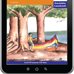 e-Boek (e-PDF): Via Afrika Afrikaans Huistaal Intermediêre Fase Gevlakte Leesboek 13: Die boom in die boot