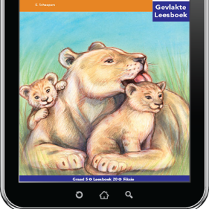 e-Boek (e-PDF): Via Afrika Afrikaans Huistaal Intermediêre Fase Gevlakte Leesboek 20: Die wit leeu van Skukuza