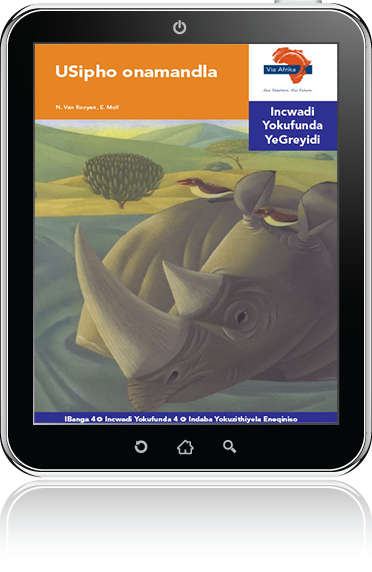 eBook (ePDF): Via Afrika isiNdebele Home Language Intermediate Phase Graded Reader 4: USipho onamandla