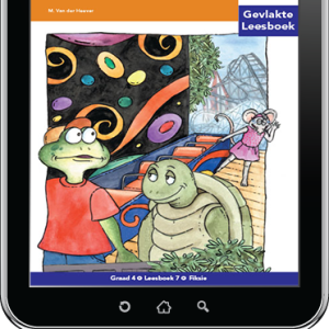 e-Boek (e-PDF):Via Afrika Afrikaans Huistaal Intermediêre Fase Gevlakte Leesboek 7: Pietie die padda