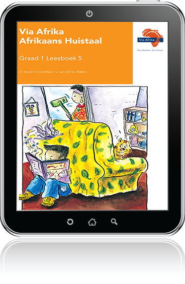 e-Boek (e-PDF): Via Afrika Afrikaans Huistaal Graad 1 Leesboek 5