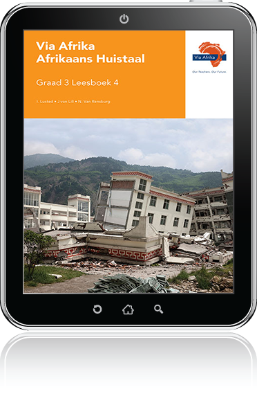 e-Boek (e-PDF): Via Afrika Afrikaans Huistaal Graad 3 Leesboek 4