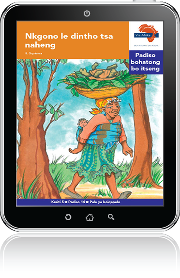 eBook (ePDF): Via Afrika Sesotho Home Language Intermediate Phase Graded Reader 14: Nkgono le dintho tsa naheng