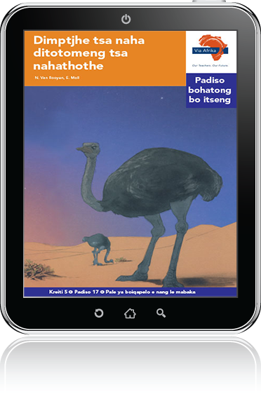 eBook (ePDF): Via Afrika Sesotho Home Language Intermediate Phase Graded Reader 17: Dimptjhe tsa naha ditotomeng tsa nahathothe