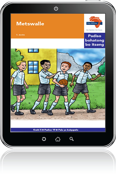 eBook (ePDF): Via Afrika Sesotho Home Language Intermediate Phase Graded Reader 19: Metswalle