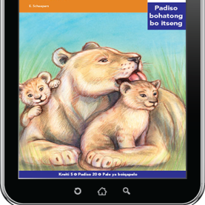 eBook (ePDF): Via Afrika Sesotho Home Language Intermediate Phase Graded Reader 20: Tau e tshweu ya Skukuza