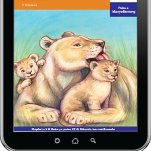 eBook (ePDF): Via Afrika Setswana Home Language Intermediate Phase Graded Reader 20: Tau e tshweu ya Skukuza