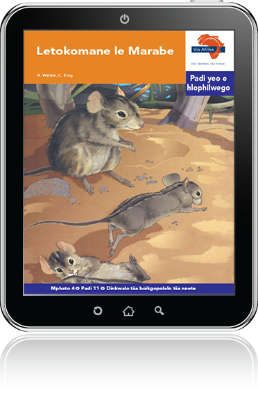 eBook (ePDF): Via Afrika Sepedi Home Language Intermediate Phase Graded Reader 11: Letokomane le Marabe