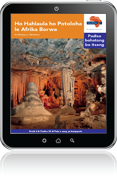 eBook (ePDF): Via Afrika Sesotho Home Language Intermediate Phase Graded Reader 36: Ho Hahlaula ho Potoloha le Afrika Borwa