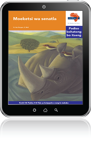eBook (ePDF): Via Afrika Sesotho Home Language Intermediate Phase Graded Reader 4: Moeketsi wa senatla