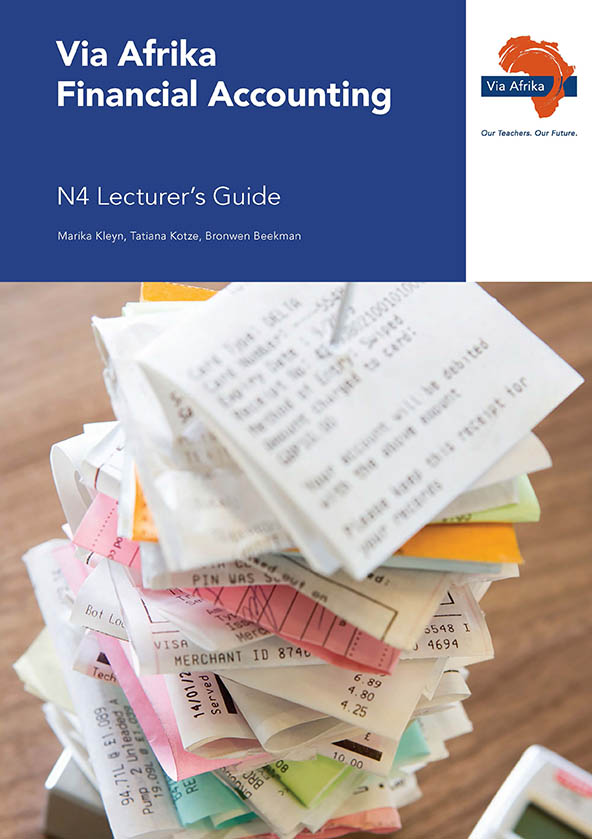 Via Afrika Financial Accounting N4 Lecturer’s Guide