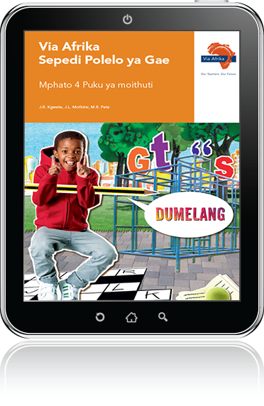 eBook (ePDF): Via Afrika Sepedi Home Language Grade 4 Learner's Book
